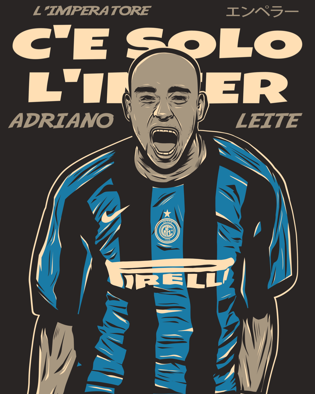 Adriano ‘L’imperatore’ tee - Enigma Football