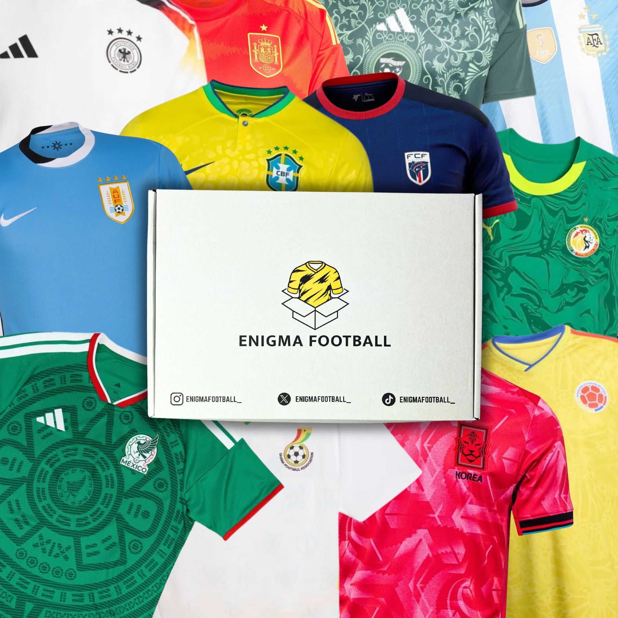 Adults World Cup Mystery Football Shirt Box