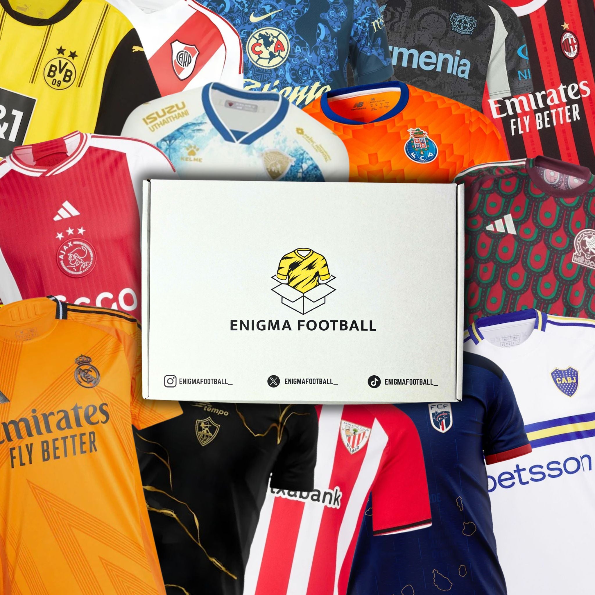 Adults Mystery Football Shirt Box