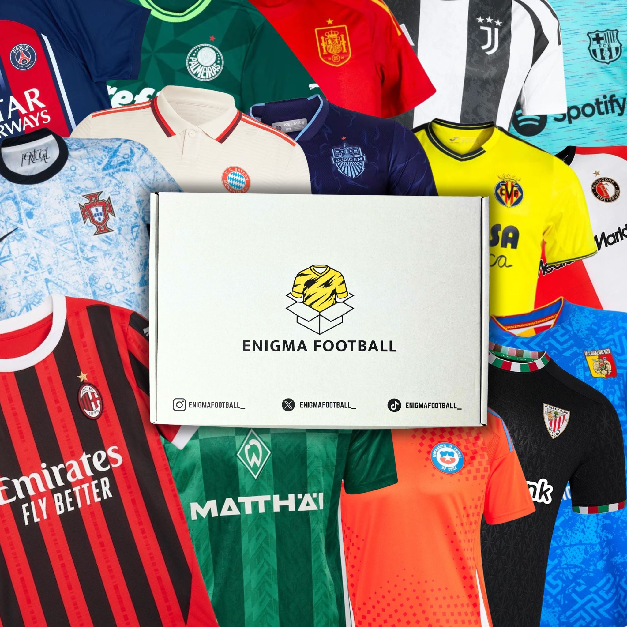 Kids Mystery Football Shirt Box