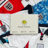 Retro England Mystery Football Shirt Box - Enigma Football